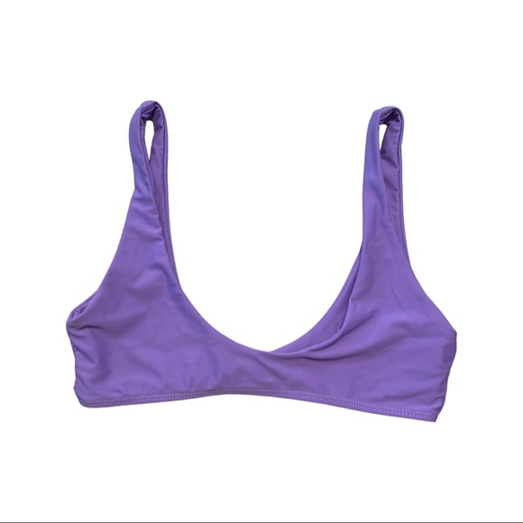 Zaful Size 4 Small Purple Bikini Top - Picture 1 of 3